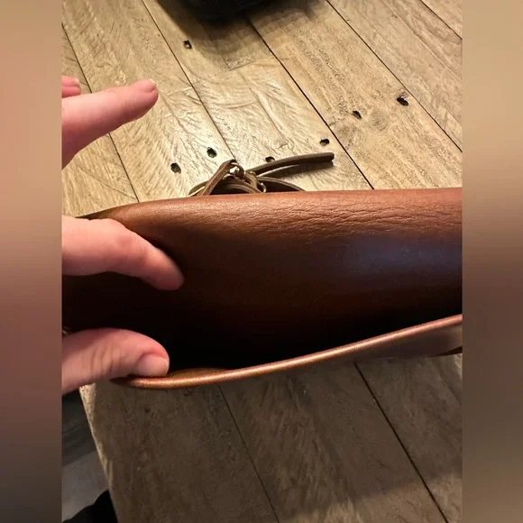 Vintage coach pocket purse British tan - Picture 5 of 10